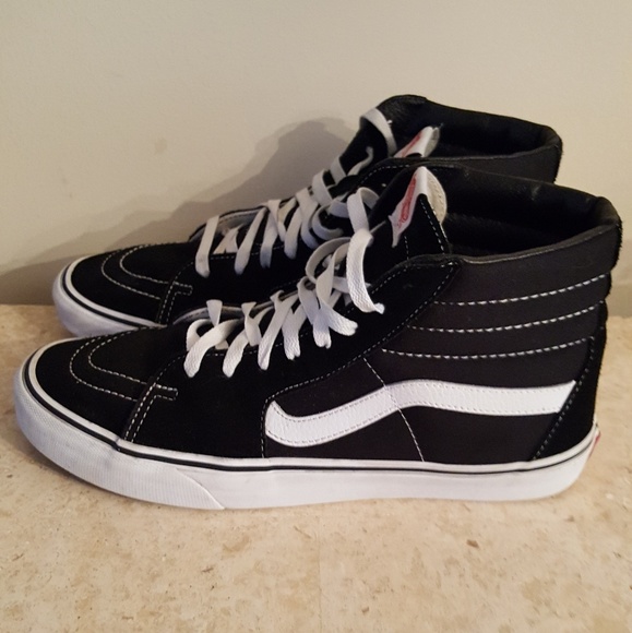 mens black vans size 11